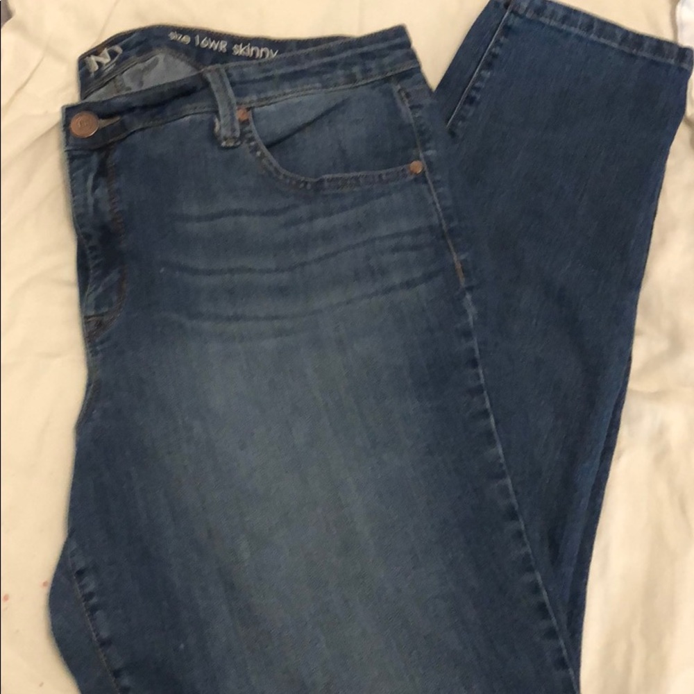 New Directions Curvy Skinny Jeans 16W